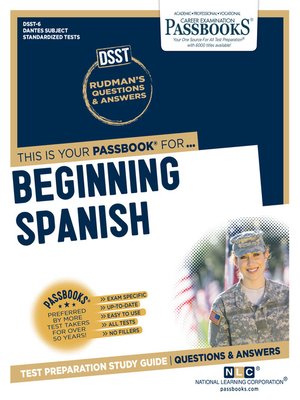 cover image of BEGINNING SPANISH